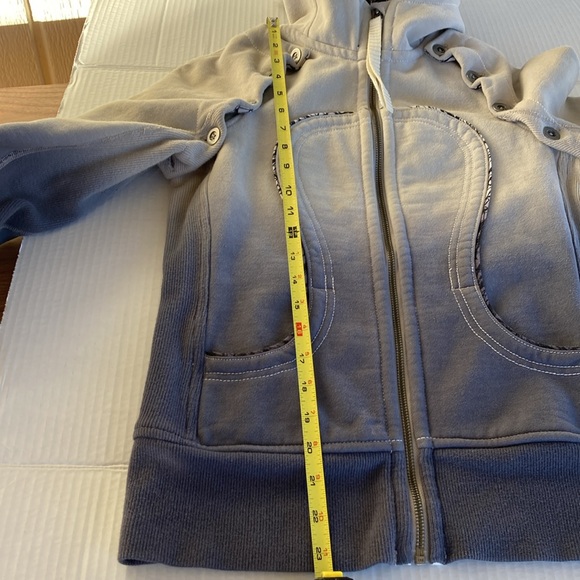 Lululemon Size 4 Special Edition Jacket Sweater Vest Detachable Sleeves Dip Dyed - Picture 12 of 12